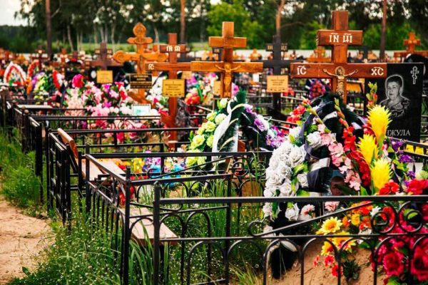 Похороны на Дятловском кладбище в Подмосковье